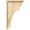 Ekena Millwork Yorktown Rough Sawn Corbel w/Backplate, Douglas Fir, 6"W x 12"D x 20"H COR06X12X20YOR01RDF - alternate 3